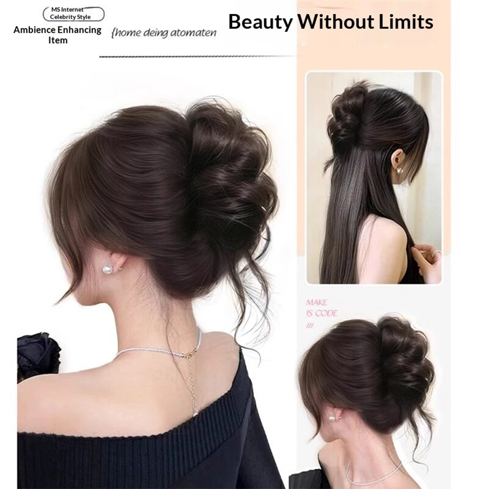 1 pz Elegante Chignon con Clip - Claw Clip Messy Bun Hair Piece recensione e prezzo