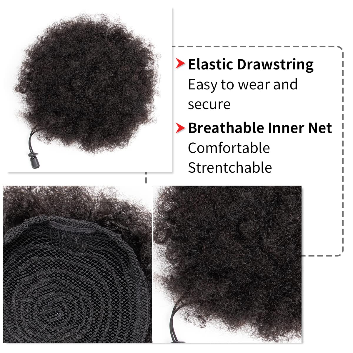 Afro crespo soffio 100% panini - Seamless Clip In Hair Extensions Human Hair recensione e prezzo