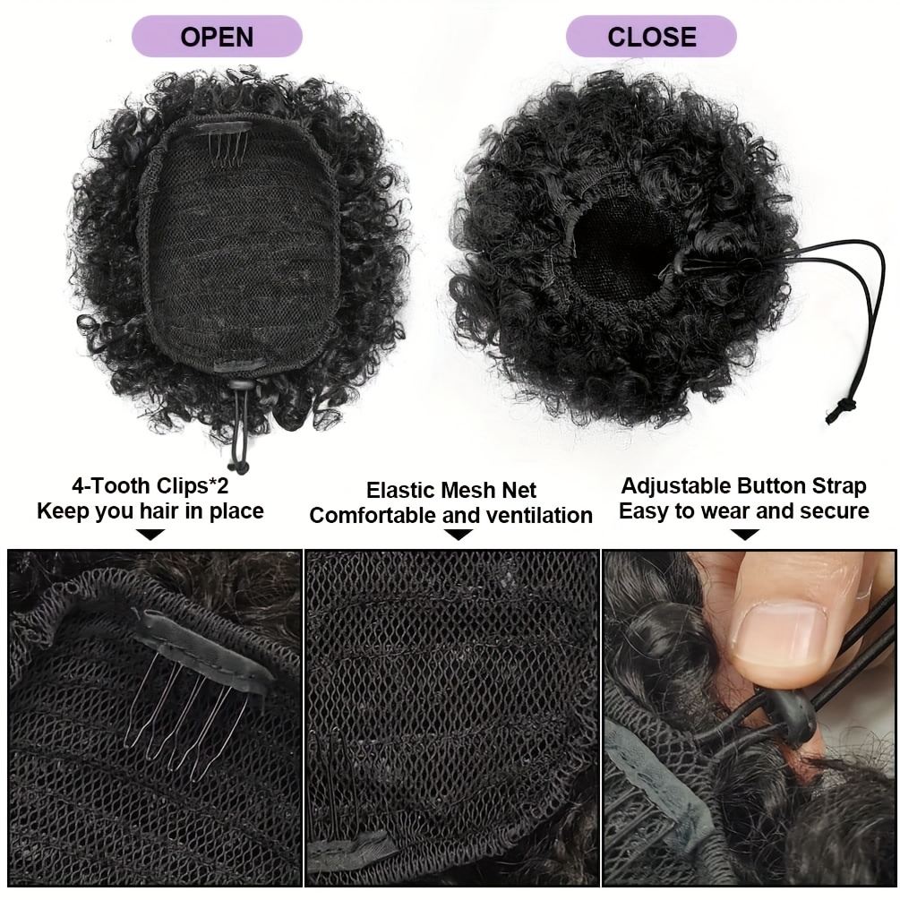 Afro crespo soffio 100% panini - Seamless Clip In Hair Extensions Human Hair recensione e prezzo